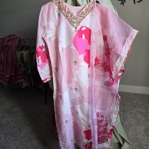 Size M Floral Pink  Dress